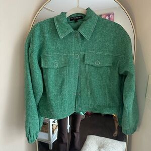 Central Park West Emerald Green Jacket